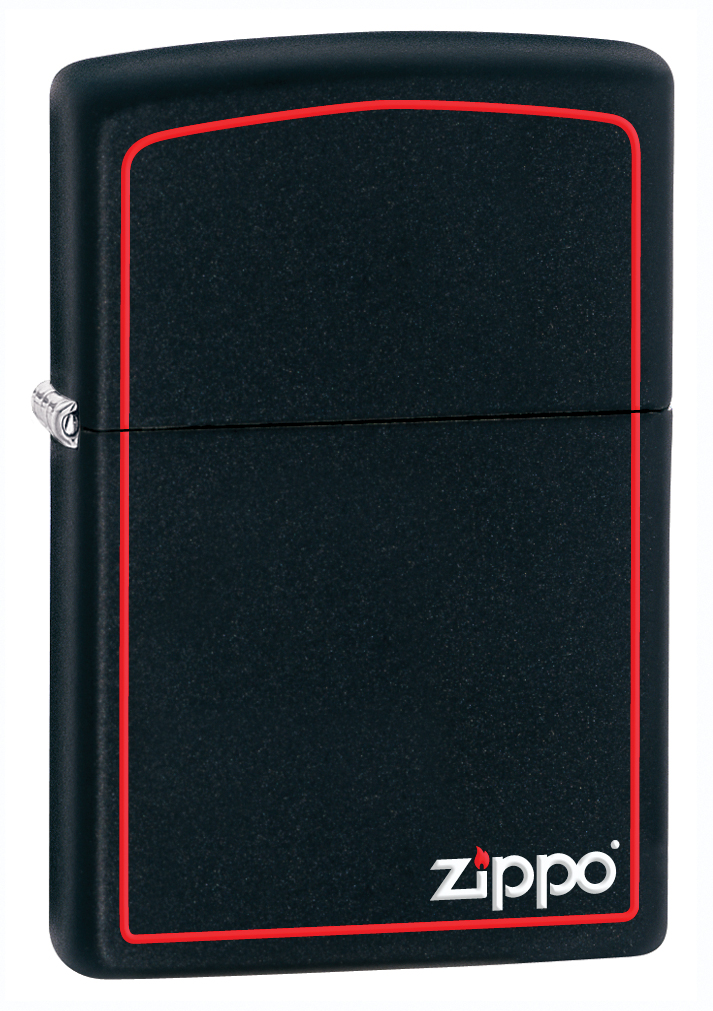 Zippo tulemasin Classic Black and Red Zippo