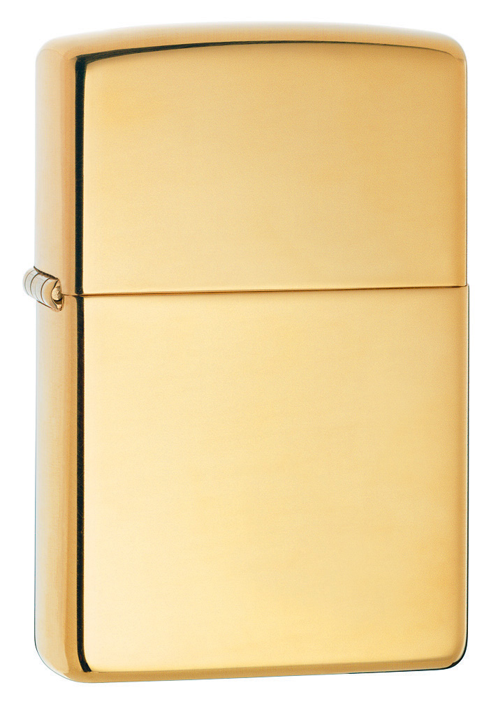 Zippo tulemasin Classic High Polish Brass