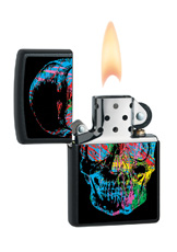 Zippo tulemasin Colorful Skull