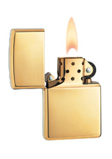 Zippo tulemasin Classic High Polish Brass
