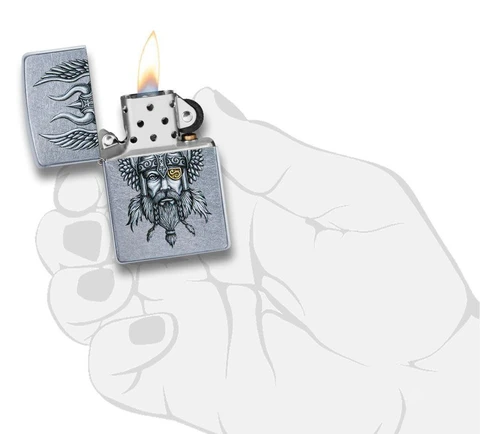 Zippo tulemasin Viking Warrior Design
