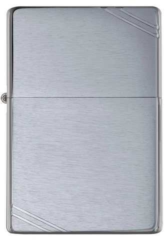 Zippo tulemasin Brushed Chrome Vintage with Slashes