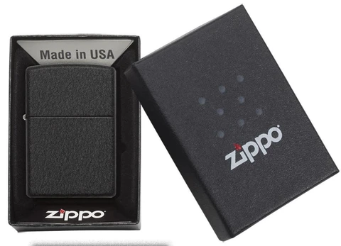 Zippo tulemasin Classic Black Crackle®