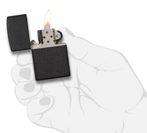 Zippo tulemasin Classic Black Crackle®