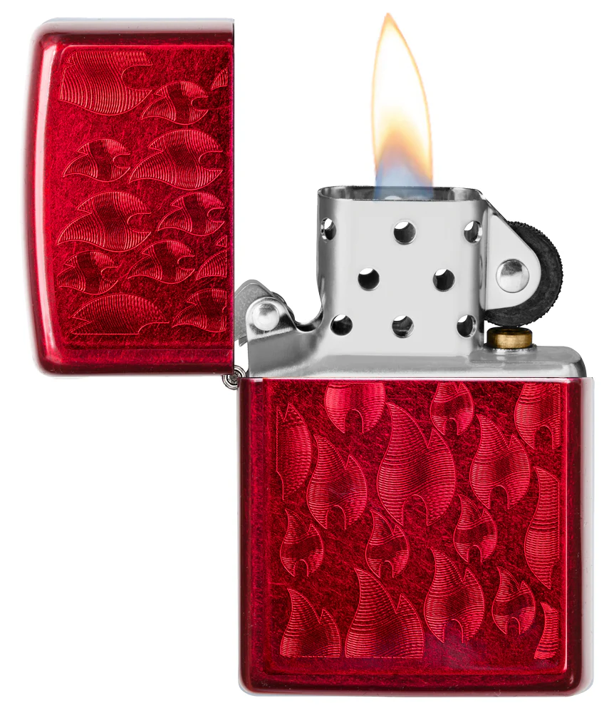 Zippo tulemasin Candy Apple Red Zippo Flamme