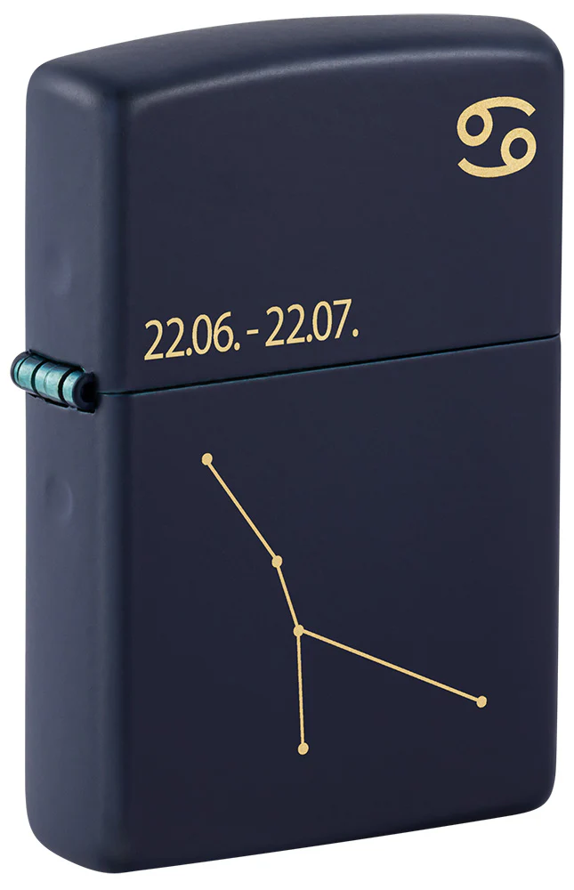 Zippo tulemasin Zodiac Cancer Design