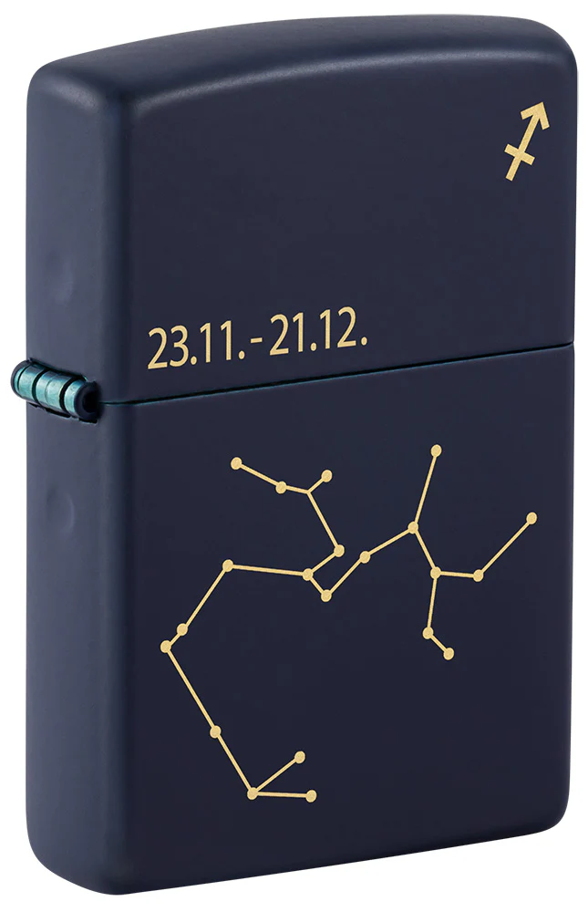 Zippo tulemasin Zodiac Sagittarius Design
