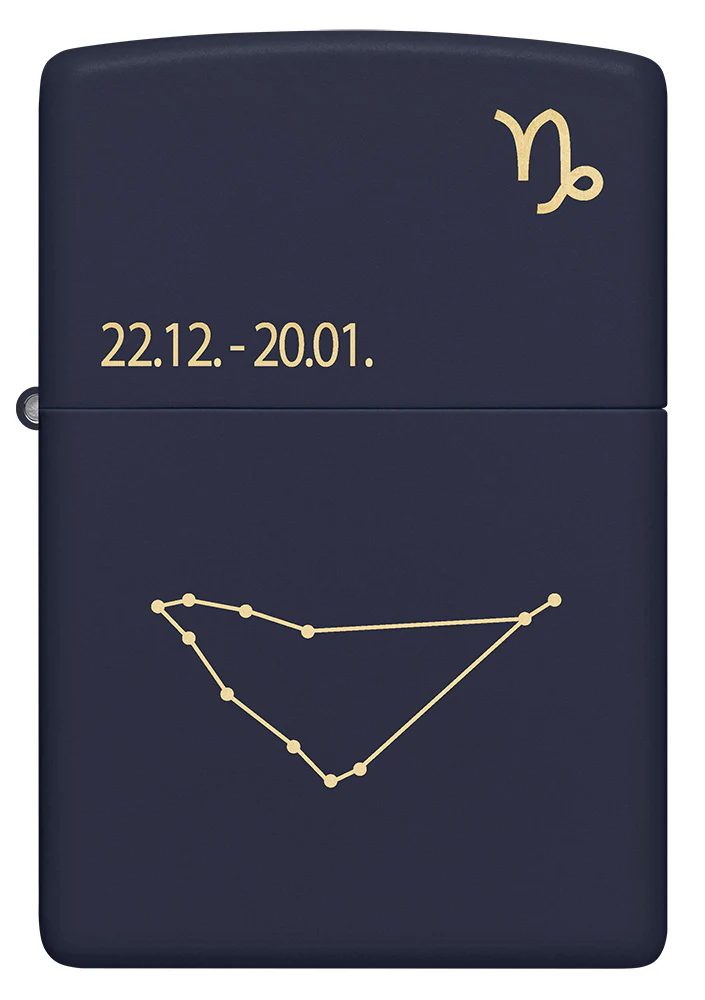 Zippo tulemasin Zodiac Capricorn Design