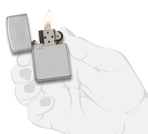 Zippo tulemasin Classic High Polish Chrome
