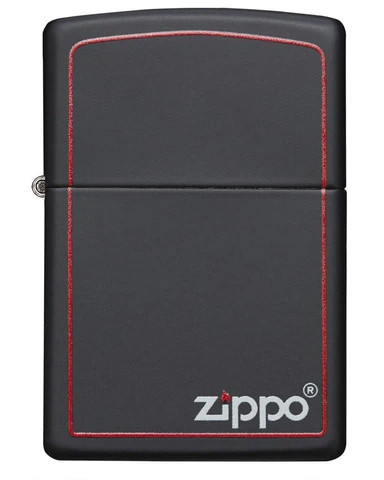 Zippo tulemasin Classic Black and Red Zippo