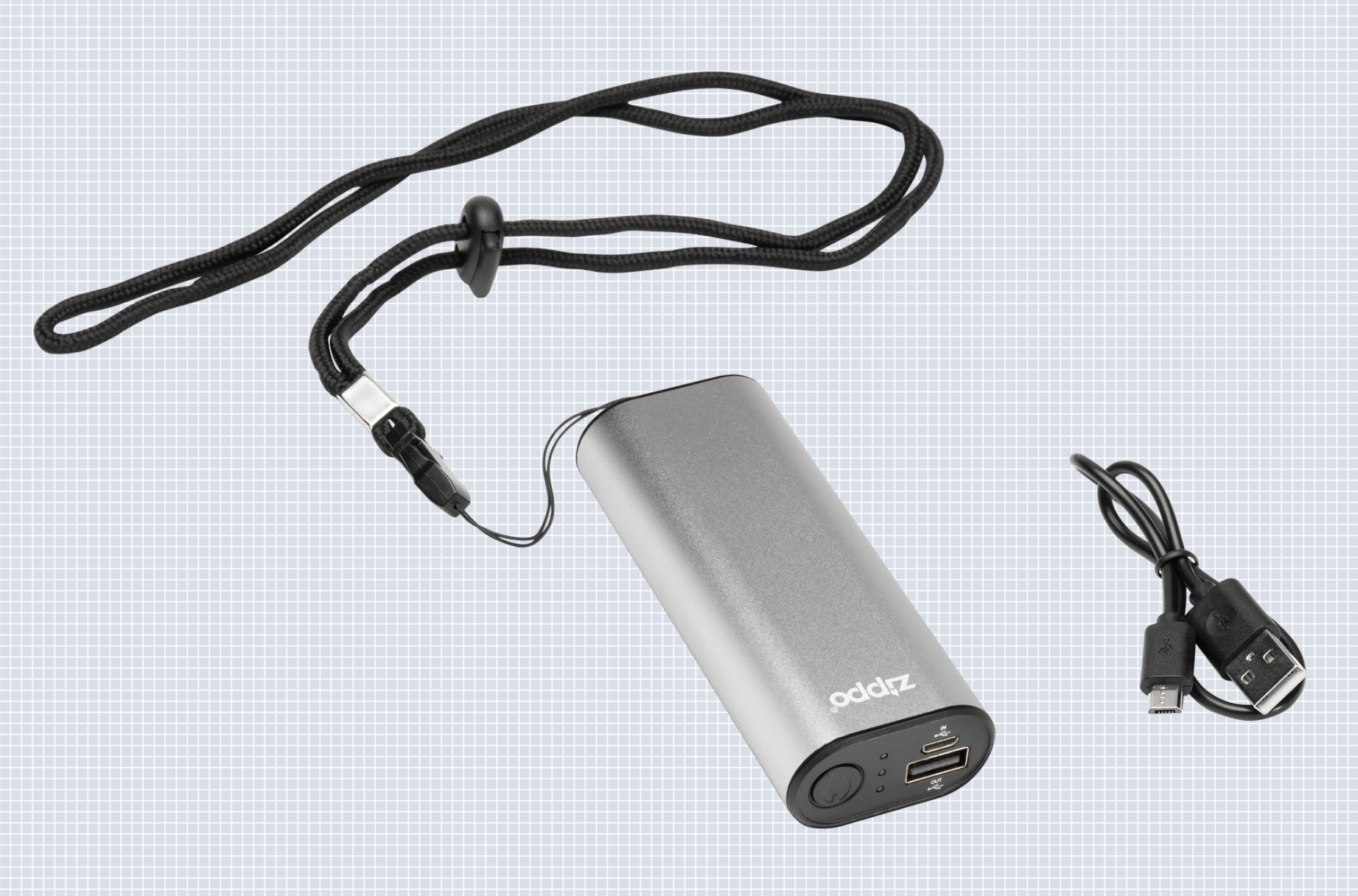 Zippo kätesoojendi+akupank (6H) laetav, hõbe