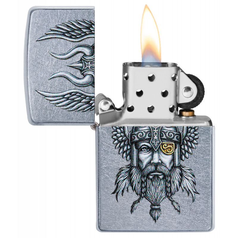 Zippo tulemasin Viking Warrior Design
