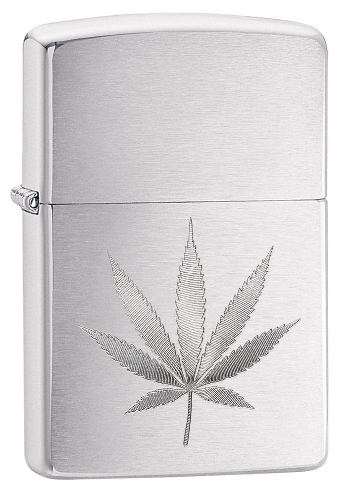 Zippo tulemasin Marijuana Leaf Design