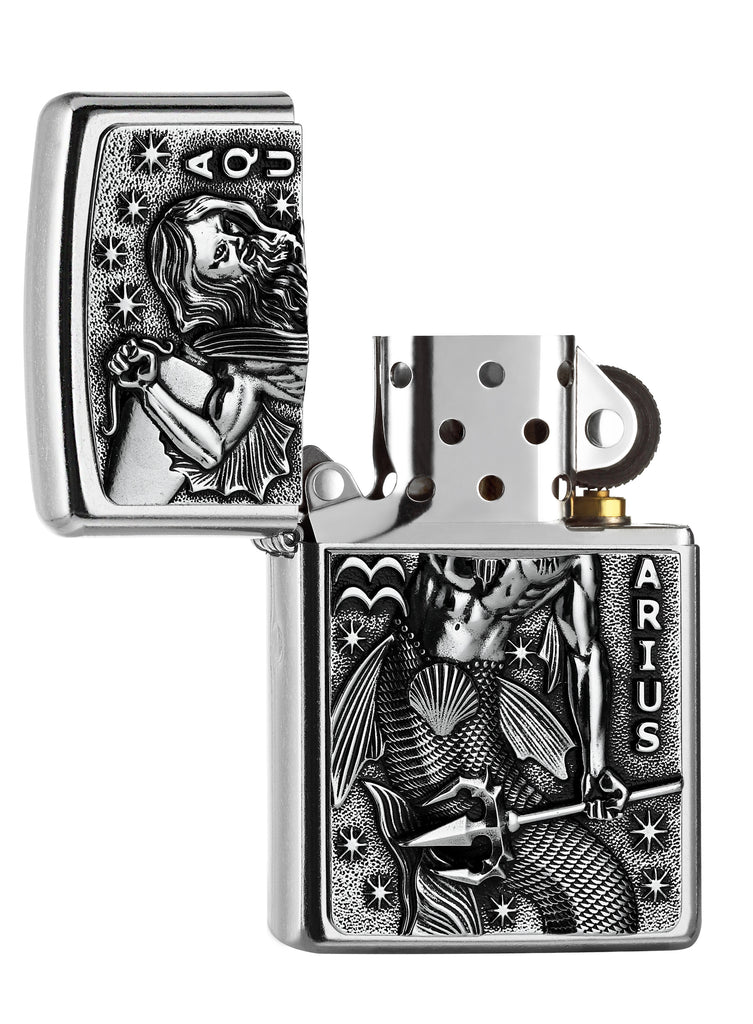 Zippo tulemasin Aquarius Emblem