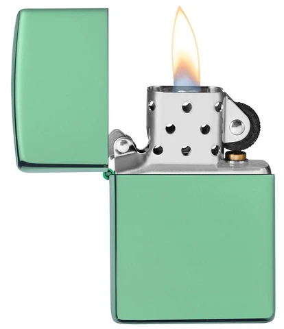 Zippo tulemasin Classic High Polish Green