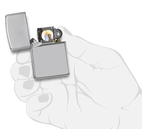Zippo tulemasin Classic High Polish Chrome